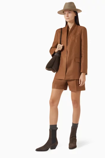 Monili Sartorial Shorts in Linen