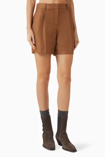 Monili Sartorial Shorts in Linen