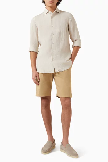 Bermuda Shorts in Cotton