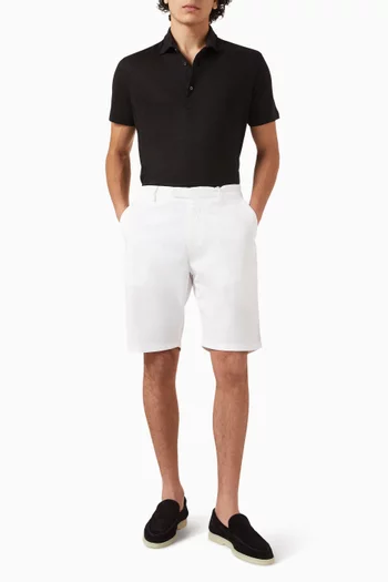 Bermuda Shorts in Cotton
