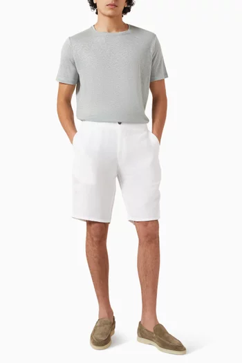 Bermuda Shorts in Linen