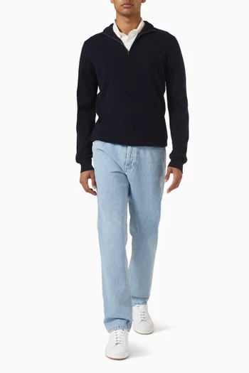 Tapered-fit Jeans in Denim