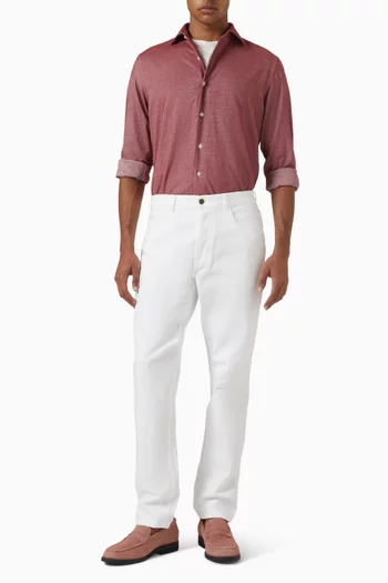 Tapered-fit Jeans in Denim