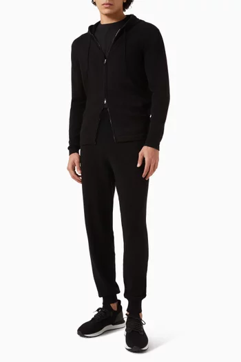 Zip Hoodie in Cashmere