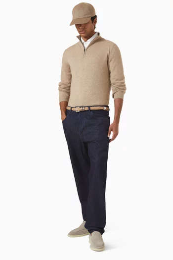 سترة بسحّاب كشمير