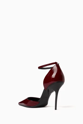 D'Orsay 90 Pumps in Leather