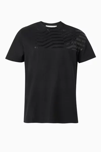 Logo T-shirt in Cotton Jersey