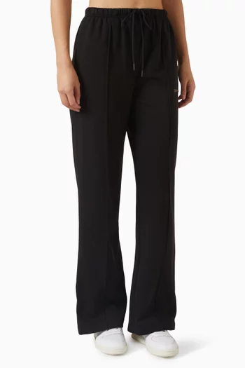 Wide-leg Sweatpants in Cloud Fleece