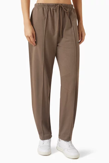 Barrel-leg Sweatpants in Cloud Fleece