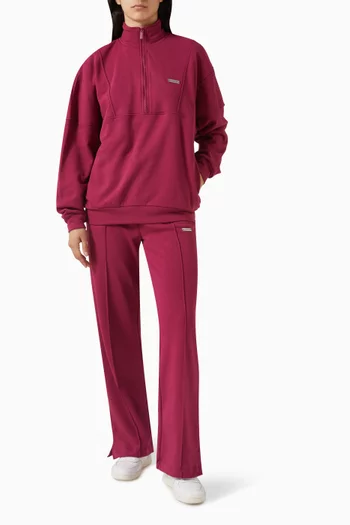 Half-zip Sweatshirt in Cloud Fleece