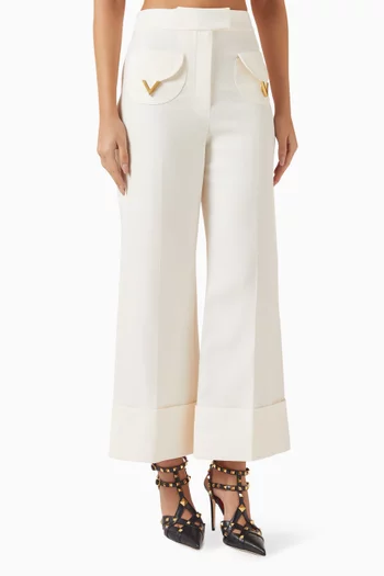 Couture Pants in Crepe