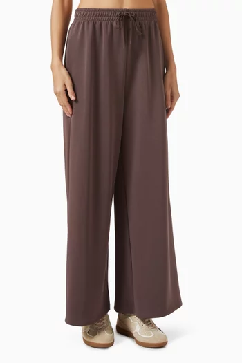 Wide-leg Track Pants