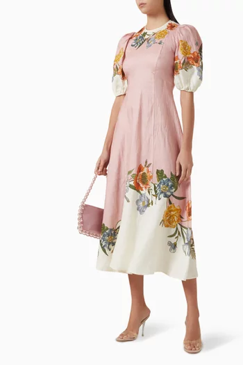 فستان رين متوسط الطول