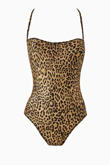 لباس سباحة قطعة واحدة بوجهين