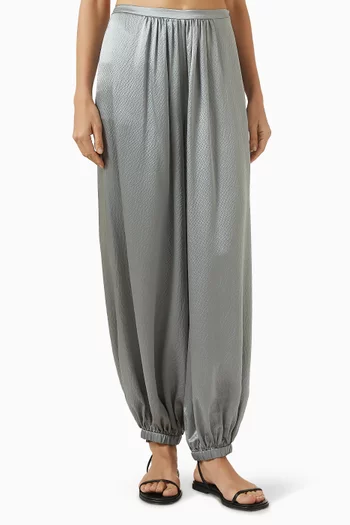 Selene Pants in Mulberry Silk