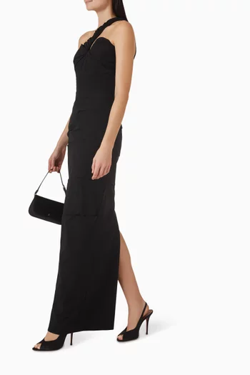 Freda One-shoulder Gown