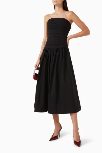 فستان جيل بلا حمالات تفتا