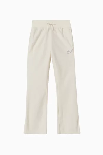 بنطال رياضي بقصة ساق واسعة صوف