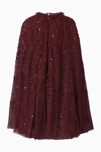 Dahlia Ditsy Cape Dress