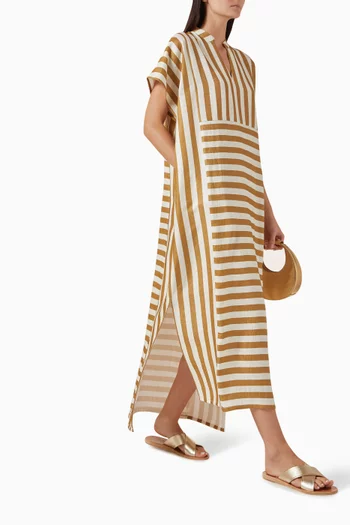 Olivia Maxi Kaftan in Cotton