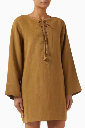 Tie-up Mini Kaftan