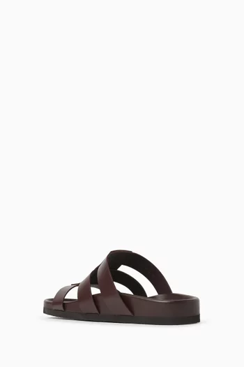 حذاء مفتوح ستدشيلد جلد