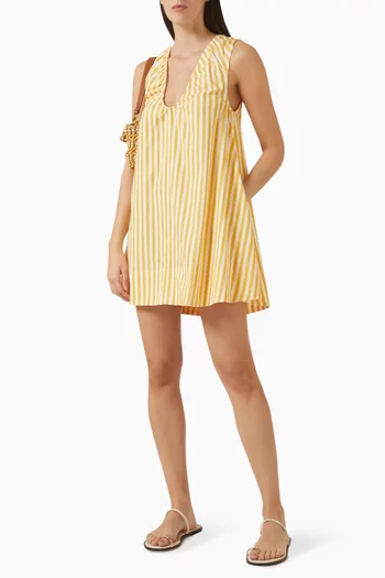 Pedrera Mini Dress in Cotton