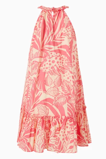 فستان كليو قصير قطن