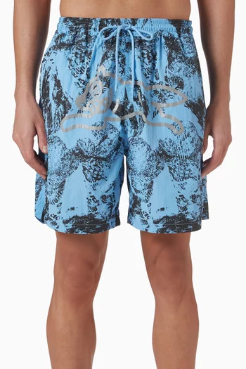 Cone Stamp Swim Shorts