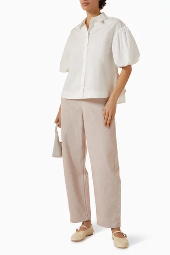 Bay Barrel-fit Jeans in Denim