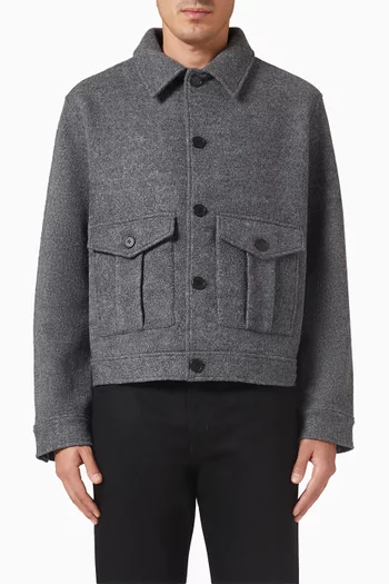 جاكيت صوف كثيف