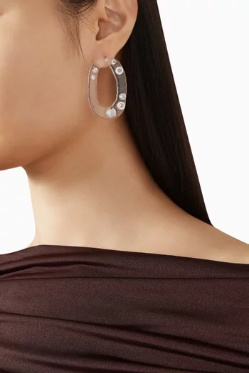 أقراط زينة راتنج