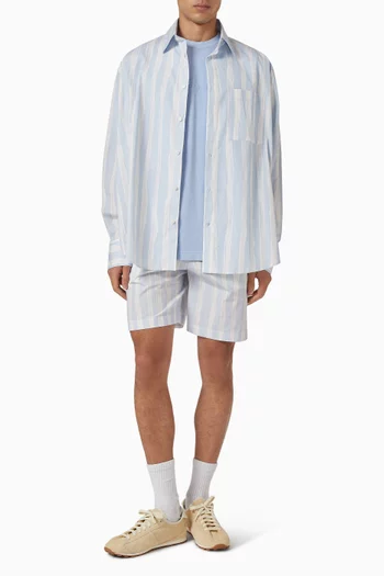 Le Short Calecon in Cotton Poplin