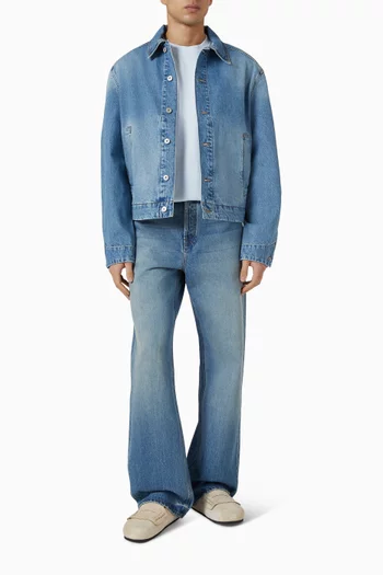 Grosgrain Logo T-shirt in Organic Cotton