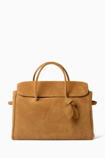 Les Cabas Turismo Bag in Suede