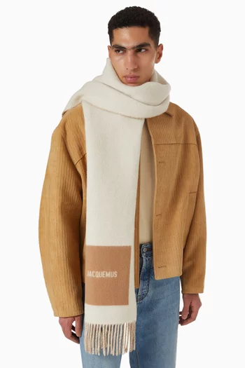 وشاح روند كاريه صوف بكر