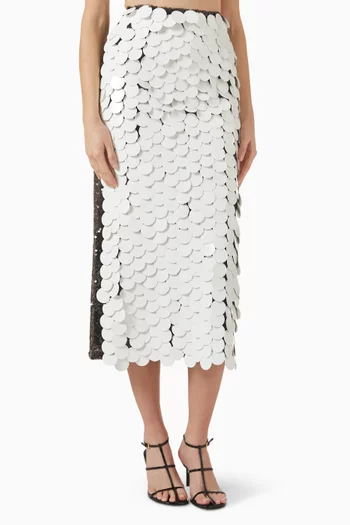 Dia Sequin-embellished Midi Skirt