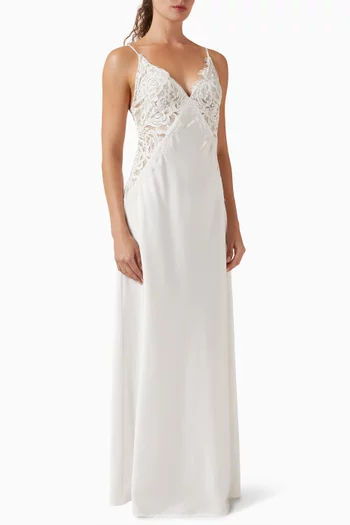 فستان نوم بيتون طويل