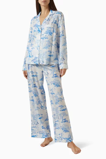 طقم بيجاما وبنطال كاميل