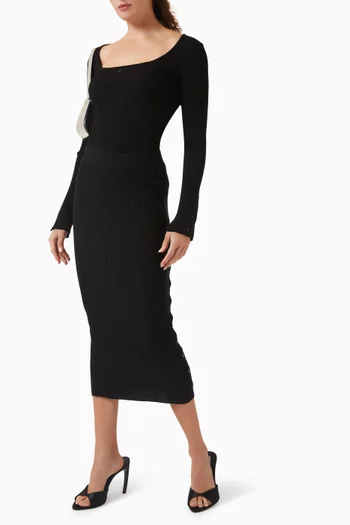 بلوزة هيرتدج نسيج مضلع