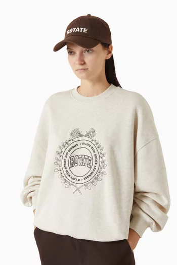 كاب بشعار الماركة قنب قطن عضوي