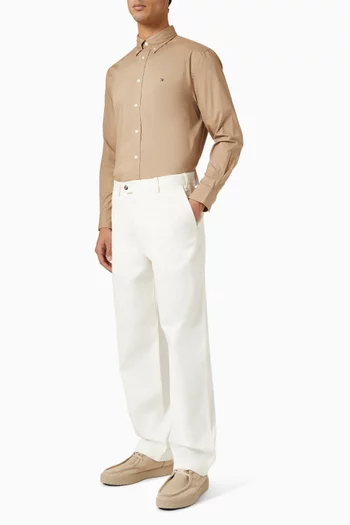 TH Flex Shirt in Cotton Poplin