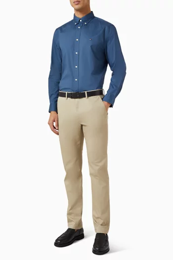 TH Flex Shirt in Cotton Poplin