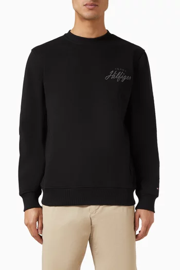 Modern Athleisure Sweatshirt in Cotton