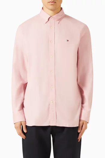 Relaxed-fit Shirt in Linen-twill