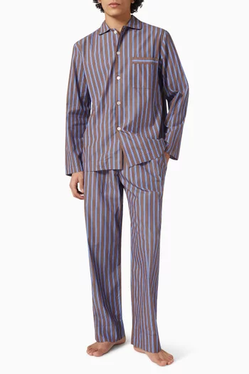 Pyjama Pants in Cotton-poplin