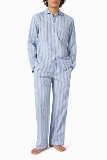 Pyjama Pants in Cotton-poplin