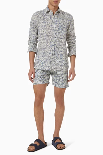 Regular Fit Shirt in Linen