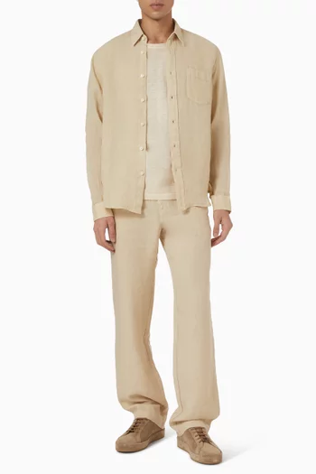 Regular Fit Shirt in Linen