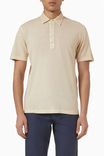 Polo Shirt in Linen